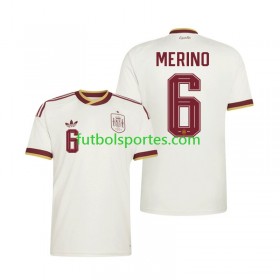 Camiseta España Mikel Merino 6 Segunda Equipación Copa Mundo 2026